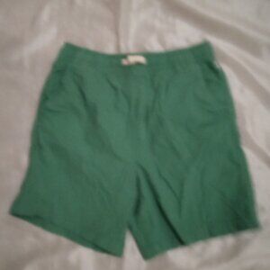 Free Assembly boy's shorts green elastic waist size L(10/12)